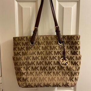 WOMENS MICHEAL KORS LARGE JET SET HANDBAG